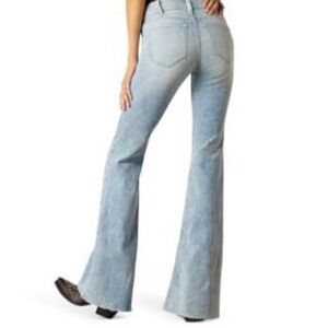 Ariat Women's Sky Blue Wide Leg Jeans